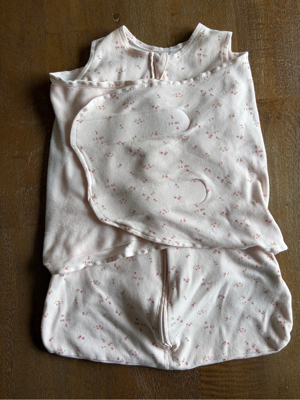 Halo Light Pink Floral Baby Sleep Sack